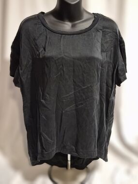 Quince 100% Silk Short Sleeve Tee - Washable Luxury
